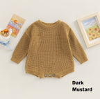 Solid Knitted Jaycee Onesie