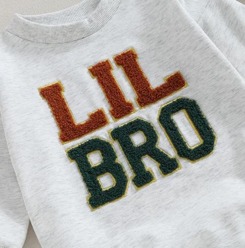 Matching Brother Sweater & Onesie