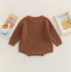 Solid Knitted Jaycee Onesie