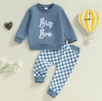 Big Sibling Checkered Outfit