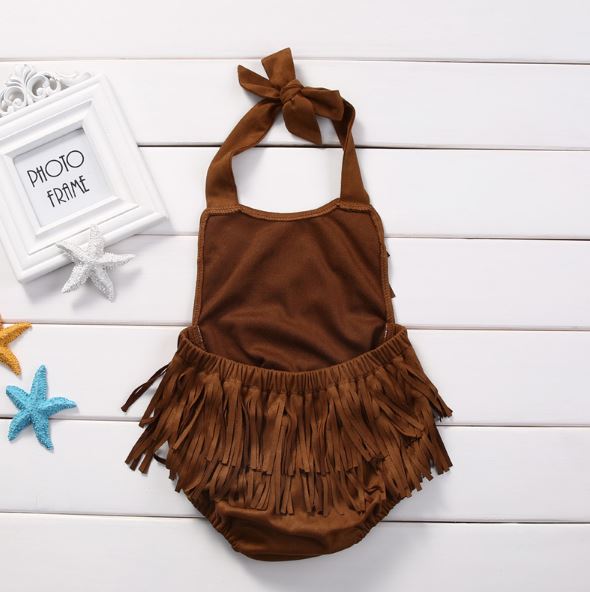 Tasseled Romper