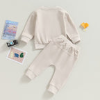 Embroidered Bear Sweater & Pants