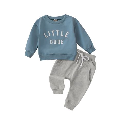 Little Dude Comfy Outfit Set