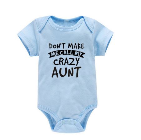 Crazy Uncle or Aunt Onesie (Multiple Colors)