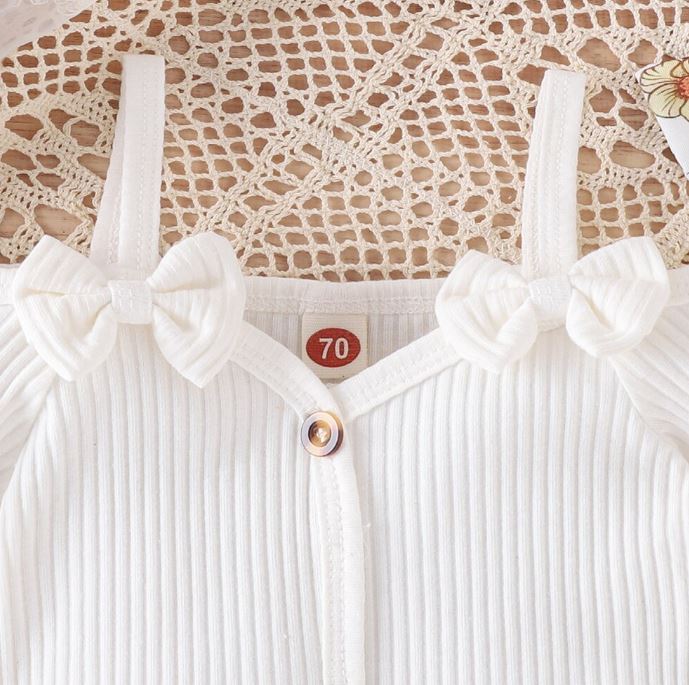 Off Shoulder Bell Bottom Cutie Outfit