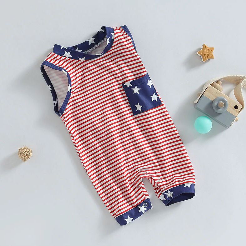 Stars & Stripes USA Romper