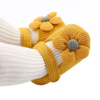 Flower Shoes & Bow Headband Set (6 Colors)