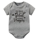 I'm Proof That God Answers Prayers Onesie