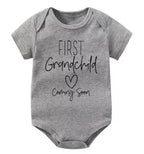 First Grandchild Coming Soon Onesie