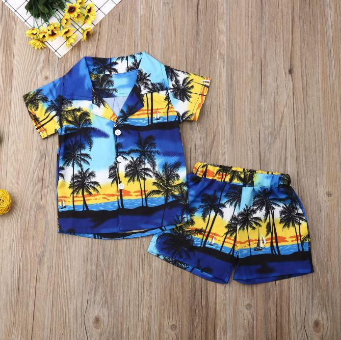 Beach Boy Palm Tree Outfit