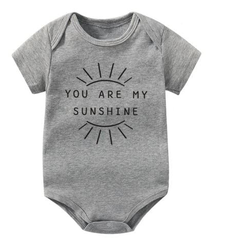 You Are Sunshine My Only Sunshine Twin Onesie