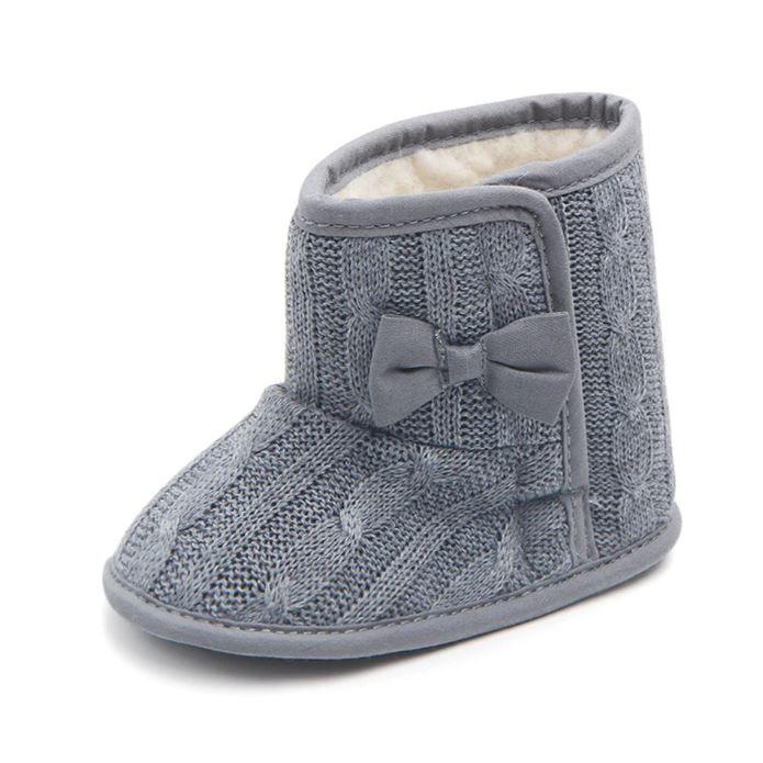 Bow-knot Knitted Boots