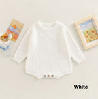 Solid Knitted Jaycee Onesie