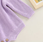 Solid Knitted Jaycee Onesie