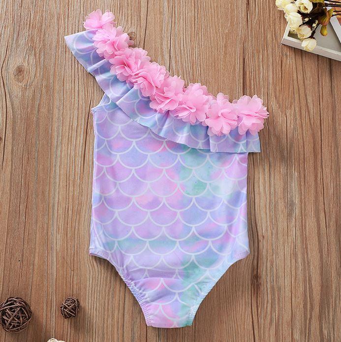 Off Shoulder Mermaid Swimsuit
