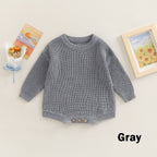Solid Knitted Jaycee Onesie