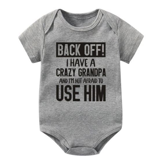 Crazy Grandpa Onesie