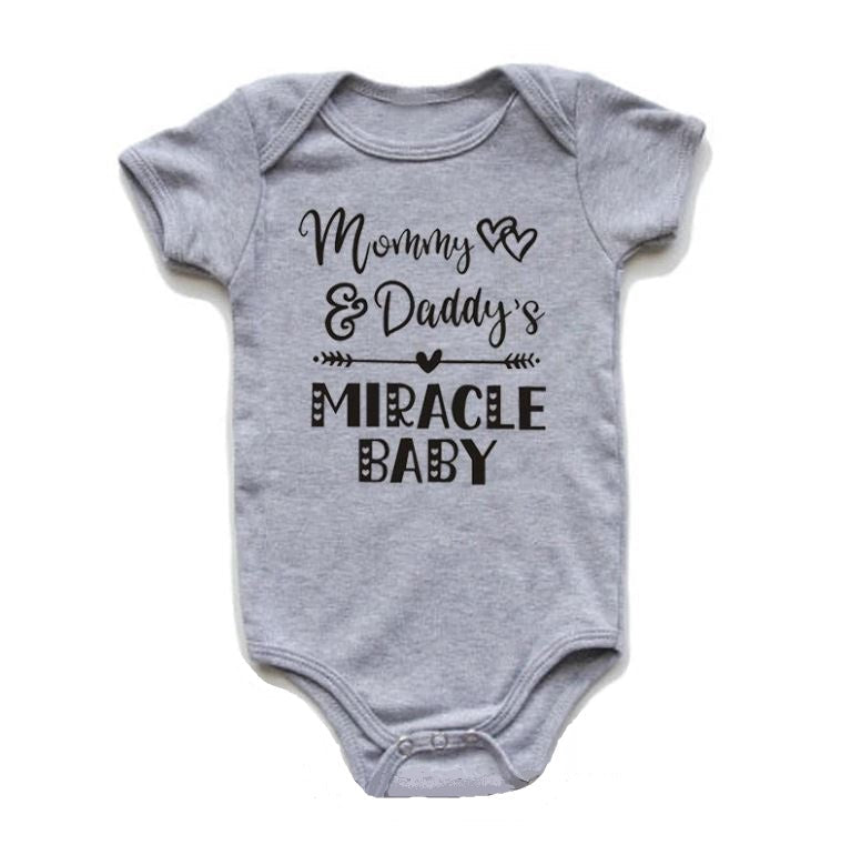 Mommy & Daddy's Miracle Baby Onesie