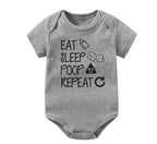 Eat Sleep Poop Repeat Onesie