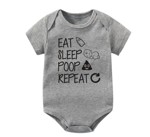 Eat Sleep Poop Repeat Onesie