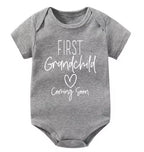 First Grandchild Coming Soon Onesie