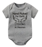 Hand Picked Grandma Angel Wing Onesie