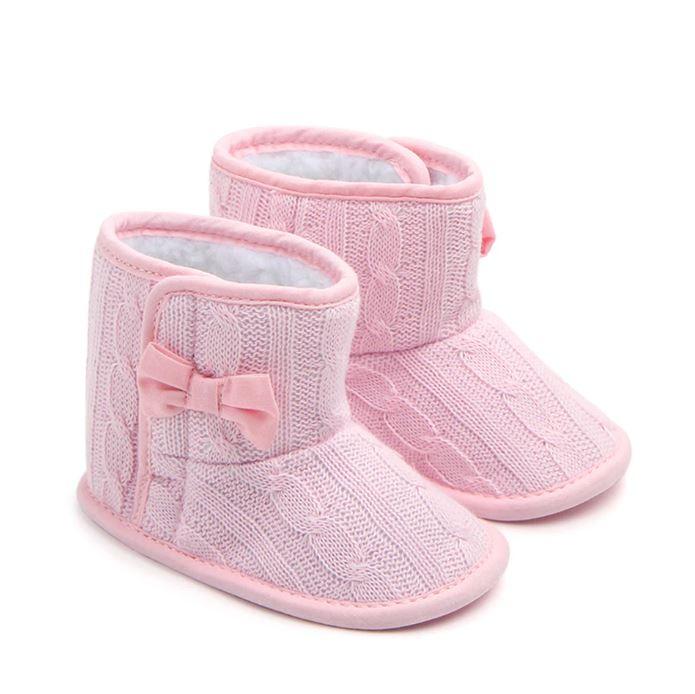 Bow-knot Knitted Boots