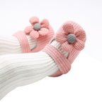 Flower Shoes & Bow Headband Set (6 Colors)