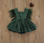 Floral Lace Feather Dress