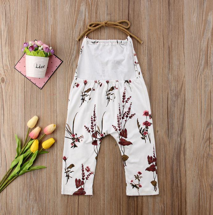 Floral Halter Romper