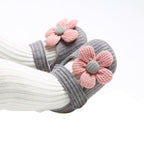 Flower Shoes & Bow Headband Set (6 Colors)
