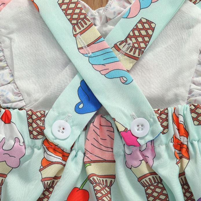 Ice Cream Sprinkle Romper