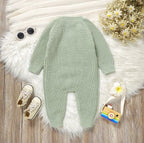 Knitted Hedgehog Romper