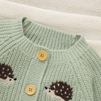 Knitted Hedgehog Romper
