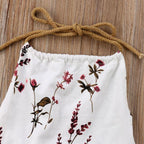 Floral Halter Romper