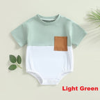 Two Tone Pocket Onesie