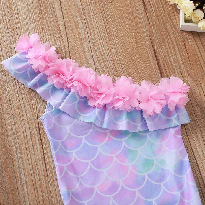 Off Shoulder Mermaid Swimsuit