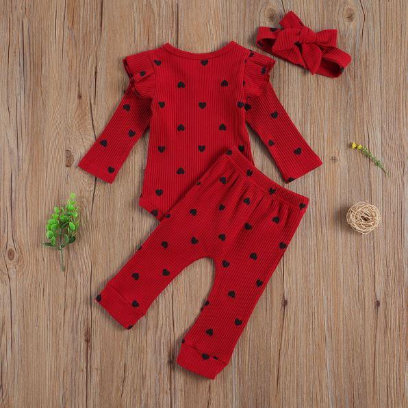 Ribbed Heart Outfit