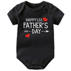 Happy 1st Father's Day Onesie