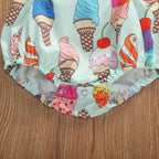 Ice Cream Sprinkle Romper