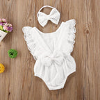 Matching Big Little Sister Lace Dress & Romper