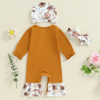 Auntie is My Bestie Floral Romper