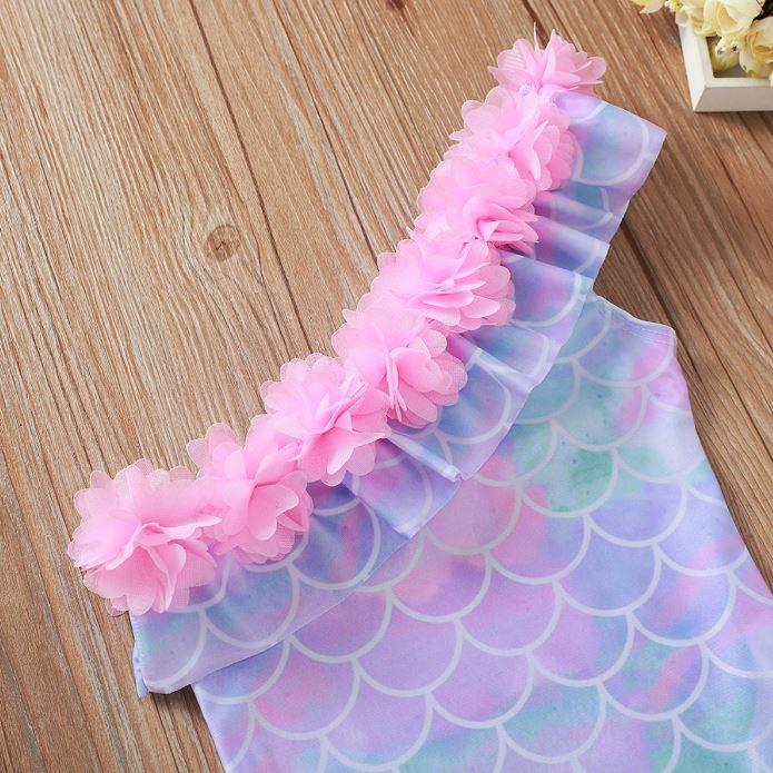 Off Shoulder Mermaid Swimsuit
