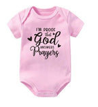 I'm Proof That God Answers Prayers Onesie