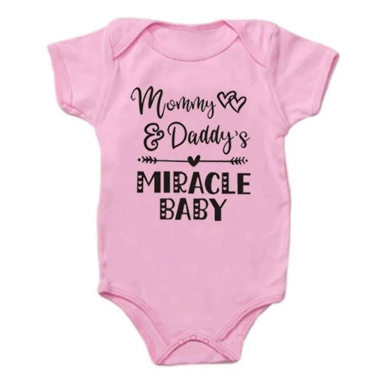 Mommy & Daddy's Miracle Baby Onesie
