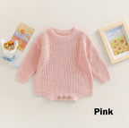 Solid Knitted Jaycee Onesie