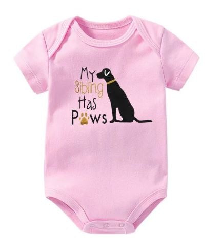 My Sibling Has Paws Onesie