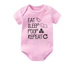 Eat Sleep Poop Repeat Onesie