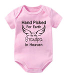 Hand Picked Grandma Angel Wing Onesie