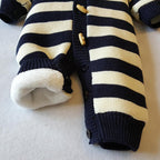 Knitted Mouse Sweater Romper (Multiple Colors)
